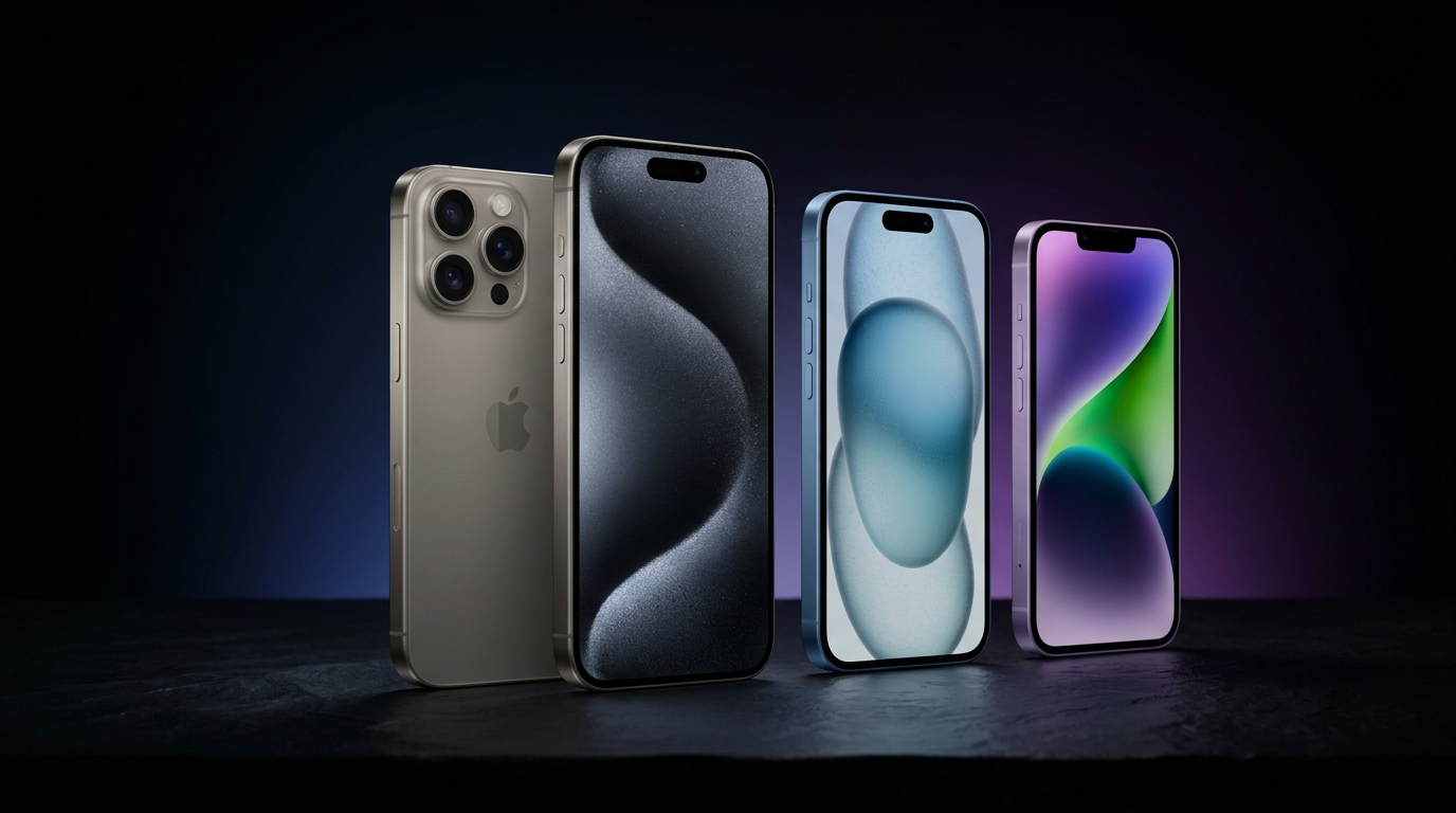 Línea de iPhones en Apple Home